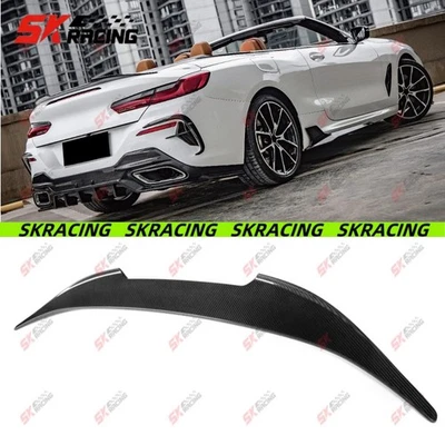 Alerón trasero negro brillante/fibra de carbono para BMW Serie 8 840i G14 2020-2026 Foto 1 de 4