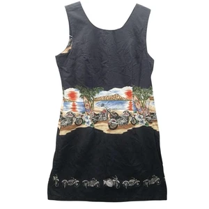 Ky's Hawaii Kleid Strandkleid Motorrad Motiv XL Made in Hawaii Baumwolle 1381 - Bild 1 von 11