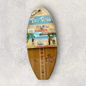TIKI TOSS Hook and Ring Toss Game - Original Surf Edition - Indoor Outdoor - Picture 1 of 6