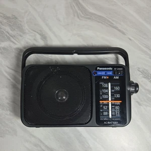 Panasonic Portable 2 Band Am/fm Radio - Black Rf2400 - Working - Picture 1 of 8