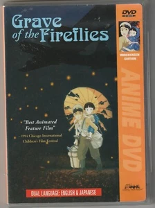 GRAVE OF THE FIREFLIES DVD IMPORT US AUDIO ENGLISCH ODER JAPANISCH ISAO TAKAHATA - Bild 1 von 2