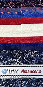 Tiras Island Batik Americana 2,5" - Imagen 1 de 2