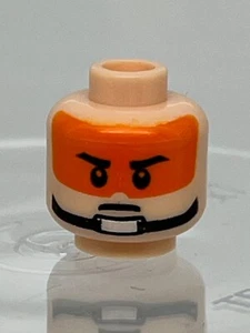 Lego Star Wars Minifigure Head Rebel Pilot X-wing #SW15 - Picture 1 of 1