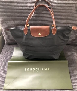 Longchamp Shopper Tasche Schultertasche Farbe: ANTHRAZIT - Bild 1 von 9