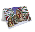 Christmas Family Portrait Dogs Cats Pet Photo Greeting Invitation Card
