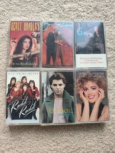 CHRISTIAN POP ROCK CASSETTE TAPE LOT - Jon Gibson Rachel Rachel KIM BOYCE ETC - Picture 1 of 2