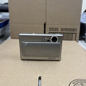 Silver Sony Cyber-shot DSC-T1 5.0MP LCD Digital Camera‼️NICE‼️