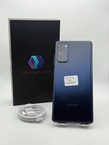 Samsung galaxy S20 FE 5G SM-G781W 128GB - Navy Blue(Unlocked) Cracked Screen - Photo 1 sur 5