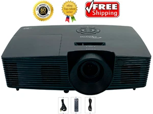 Optoma W312 DLP Projector 3200 Lumens Cinema Movie Full HD 3D 1080p HDMI Bundle - Picture 1 of 10