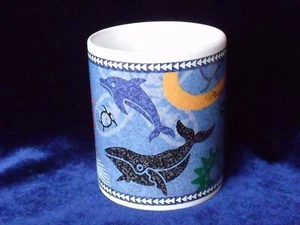 Taza de café ballena delfín tortuga marina islas hawaianas océano Pacífico hawai - Imagen 1 de 6