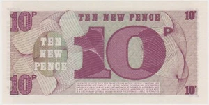 (N27-1) 1972 Great Britain 10p Military money UNC (A) - Picture 1 of 2