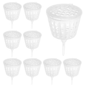 30 Pcs Stainless Steel Fertilizer Basket Orchid Bonsai Pot Hydroponics