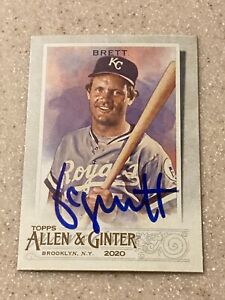 2020 Allen and Ginter signed George Brett