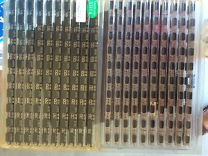 100 pcs DB9 pins Male RS232 D-SUB Serial 9 Pin Right Angle PCB Mount Connector - Picture 1 of 1