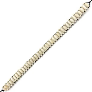 Collar Gargantilla de Hueso Estilo Nativo América Joyería Tallada Blanco Búfalo Cuenta de Hueso - Imagen 1 de 3