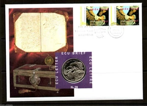 "Países Bajos - "HISTORIA HOLANDESA ~ EL TRATADO DE MUNSTER" Cubierta de moneda ecu PNC 1998 - Imagen 1 de 5