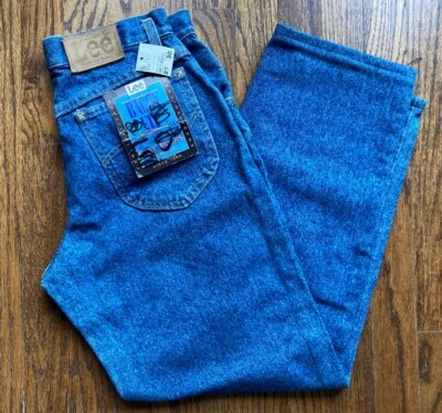 Pantalones de mezclilla Lee Students Rider 27x30 hechos en Unión en EE. UU. NUEVOS CON ETIQUETAS De colección Años 80 90 LEER Foto 1 de 4