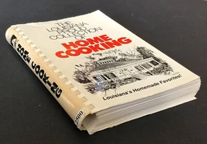 1991 Louisiana Proud Collection of Home Cooking Cookbook SIGNED Artwork - Imagen 1 de 13