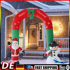 Weihnachtsdeko riesige Weihnachts-Gartendekoration mit LED-Lichtern (EU-Stecker)