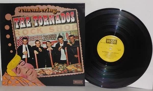 THE TORNADOS Remembering UK LP VG+ Vinyl Plays Well 1976 Decca REM4 - Picture 1 of 3