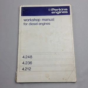 Perkins Engines Workshop Manual Truck Shop Diesel Service 1974 Commercial - Picture 1 of 9