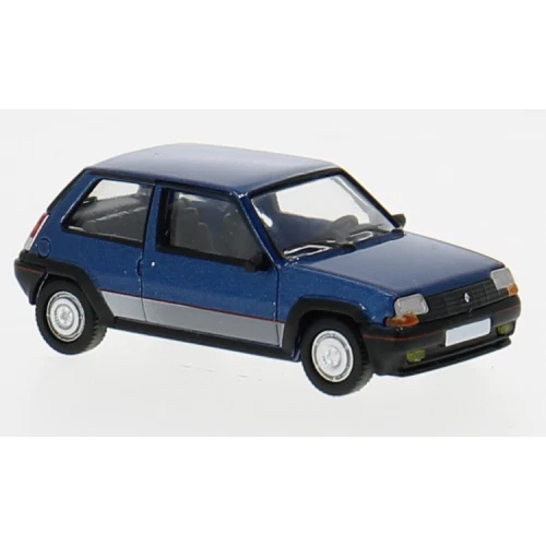 PCX87 1985 Renault 5 GT Turbo Blu Metallizzato 870297 Modello Finitto