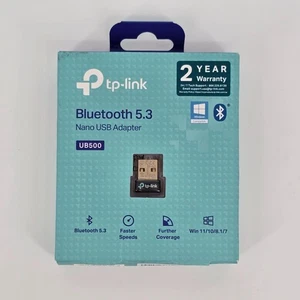 TP-Link UB500 Bluetooth 5.0 Adattatore Dongle USB Wireless per PC Computer/XBox/PS4 - Foto 1 di 3