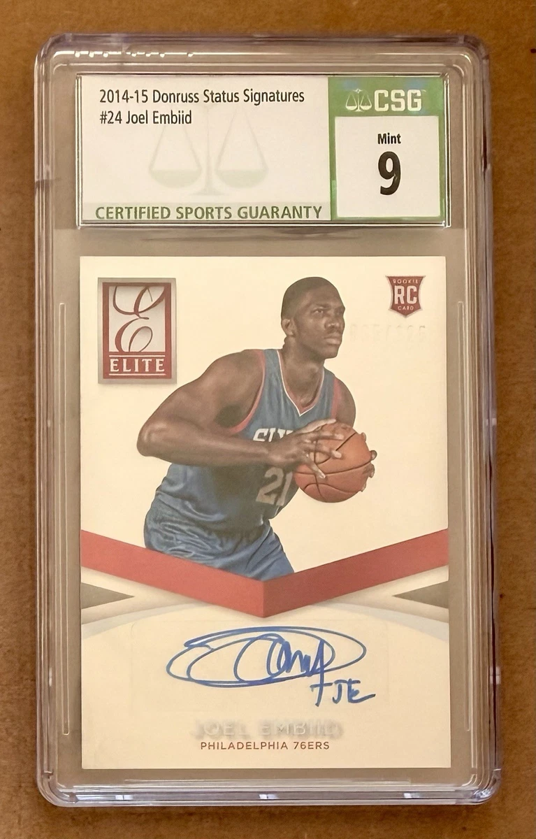 Joel Embiid Basketball Sports Trading Cards & Accessories