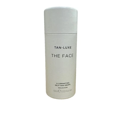 Tan-Luxe THE FACE 照明 Self-Tan Drops 旅行装 10 毫升/0.33 液量盎司 * 全新带盒* — 第 1/2 张图片
