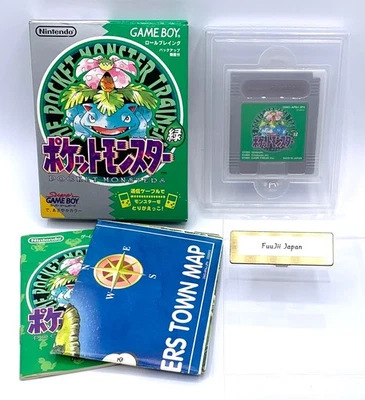 Pokemon Green ver. Nintendo Gameboy GB Japanese Cartridge Cleaned Game boy - Image 1 of 4