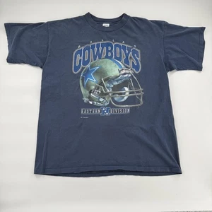 Vintage Dallas Cowboys Shirt Herren XL NFL Football Helm Salem Made in USA 90s - Bild 1 von 13