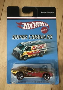 New 2006 Mattell Hot Wheels Super Chromes - Rodger Dodger - Sealed - Picture 1 of 4