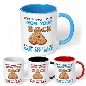 Vatertag Becher Geschenk Stiefvater Weihnachten Geburtstag Vater nicht aus deinem Humor lustig - Bild 1 von 31