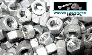 1/2-13 Hex Nuts Hot Dipped Galvanized 300 Pieces - Picture 1 of 2