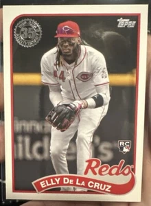 Elly De La Cruz RC Rookie 89US-39 2024 Aggiornamento Topps 35° Anniversario Throwback - Foto 1 di 2