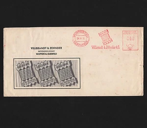 OPC 1952 Wuppertal Villbrandt & Zehnder Francotyp Private Advertising Meter - Picture 1 of 2