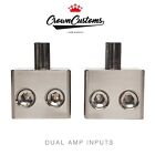 Dual 0 Awg Amplifer Power And Ground Amplifer Input Adaptors Car Audio Bass Spl