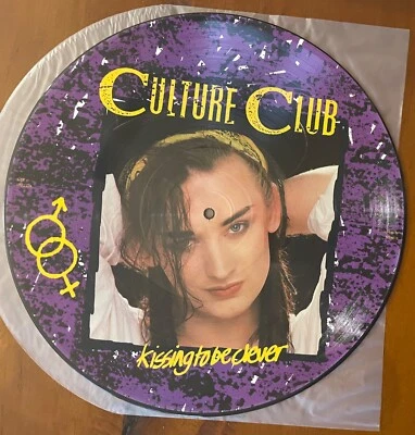 Culture Club - Kissing to be Clever 12" Vinyl Picture Disc LP Record - Free Post - Image 1 of 4