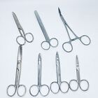 7 Vintage Surgical Scissors Medical Dental John Blyde Weiss Sheffield Ash German