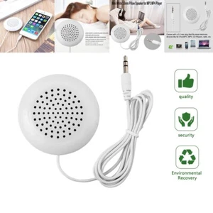 Mini 3.5mm Pillow Speaker For MP3 MP4 Player For iPhone iPod CD Radio - Picture 1 of 6