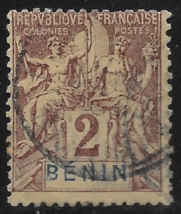 1894 BENIN  SC#34 USED VF - Picture 1 of 1