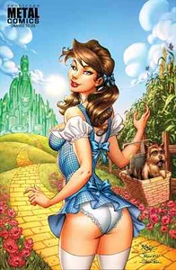 Grimm Fairy Tales #80 = John Royle 2023 Fairy Tale Metal Comics Book #12 - LE 25 - Picture 1 of 3