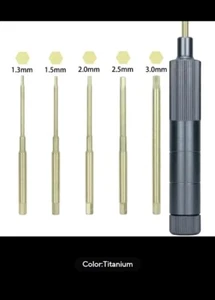 5 in 1 Sechskant Schraubendreher Werkzeug für RC Auto Scx24 Traxxas Arrma Crawler Drohne Xmaxx  - Bild 1 von 2