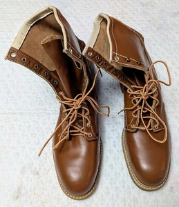 Vintage HY-TEST Sicherheitsschuhe Arbeitsstiefel Stahlkappe 13 A Made in USA Neu NOS 1980er - Bild 1 von 7