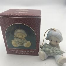 Precious Moments 521590 "Don't Let The Holidays Get You Down"  ornament 