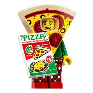 LEGO Serie 19 Minifiguras Coleccionables 71025 - Disfraz Pizza Guy (SELLADO) - Imagen 1 de 2