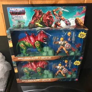 MOTU Origins versiegelte Hülle mit 2 Battlefield Warriors Target exklusives He-Man-Paket - Bild 1 von 24