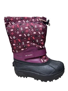 Columbia Kids Powderbug Plus II Toddler Winter Snow Boots size 1 - Picture 1 of 6
