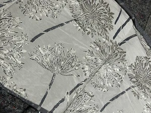 1 panel silk mix, champagne dandelion, 130x60cm, scarves, crafts - Photo 1/7