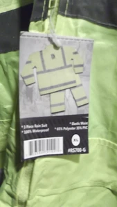 BRANDNEU .. FORESTER -- HOCHSICHTBARER REGENANZUG - GRÖSSE XTRA LARGE, KOSTENLOSER VERSAND - Bild 1 von 5